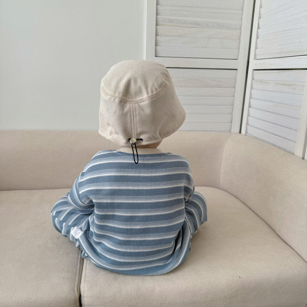 Spring and Autumn Baby Kids Striped Pattern Long Sleeves Top and Pants Clothing Set-3